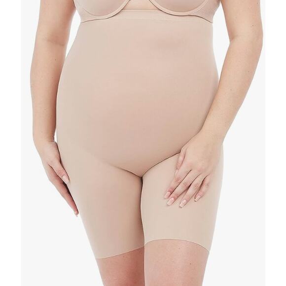 Red Hot by Spanx Shaping High-Waist Midthigh Neutral LG - Picture 1 of 5